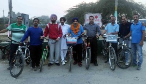 Sohan Sodhi welcomed by Paddlers Club