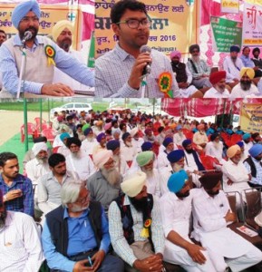 CHAHAL DIG AND VINEET ADC AT TOOT VILLAGE FARMERS MELA IN FEROZEPUR