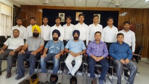 Nine Diploma Students of SBS Poly Wing placed in Krishna Maruti Limited, Gurgaon during Placement Drive