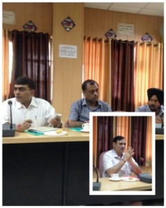 GM ANIL K DUBEY HOLDING PC AT BSNL